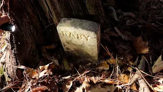 Large Forgotten Family Cemetery Discovered In The Woods Of Georgia Part 2