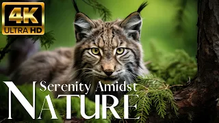 Serenity Amidst Nature 4K 🦌 Exploring Close Encounters with Predators Film