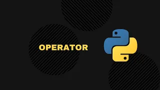 Operators in python | python tutorial #4