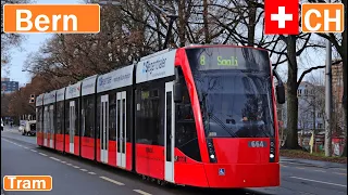 CH - BERN TRAMS / Bern Straßenbahn 2022 [4K]