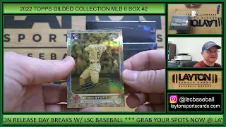 2022 Topps Gilded Collection Baseball Hobby 6 Box Break #2