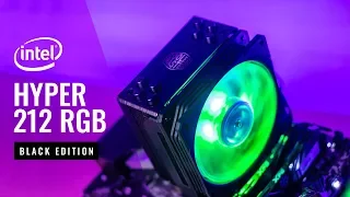 HOWTO Cooler Master Hyper 212 RGB Black Edition Intel (LGA 1200) Install Guide