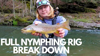 FLY FISHING for TROUT (full setup breakdown )