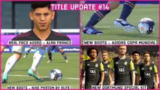 FIFA 21 Title Update 14 | Real Faces Added, New Kits, New Boots & More