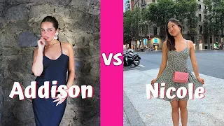 Addison Rae Vs Nicole Laeno July 2022