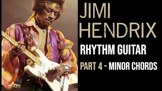 Jimi Hendrix Rhythm Style for Minor Chords