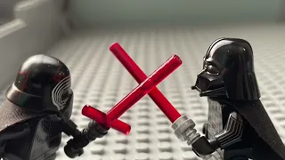 Kylo Ren vs Darth Vader (Lego Star Wars StopMotion)