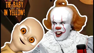 Pennywise Babysits a DEMON BABY! (THE BABY IN YELLOW) | Prince De Guzman