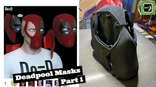 Berto Made it! -Deadpool double Mask 3D Print Cosplay/Prop (Part 1)