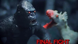 King Kong vs Indominus Rex | Claymation Fight