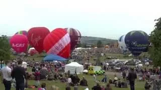 [HD1080] Mass Ascent (PM) @ Bristol International Balloon Fiesta 2014