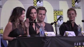 Chris Pine and Gal Gadot WONDER WOMAN