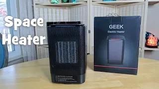 Small Space Heater VersionTECH Geek 💥 Electric Ceramic Heater | Review ⭐