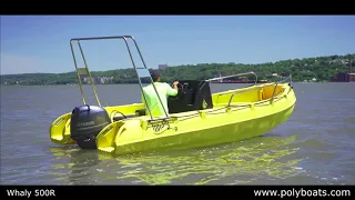 PolyBoats | Whaly 500R Yellow Sea Trial on the Hudson River