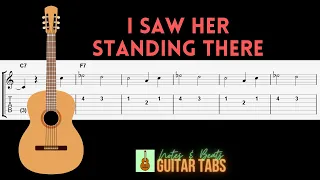 The Beatles- I Saw Her Standing There GUITAR TAB