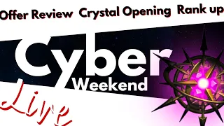 Cyber Weekend 2021 - Offer Review - Crystal Opening - Rank Ups | Marvel Contest of Champions