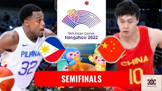 GINULAT.. NATULALA! CHINA VS PHILIPPINES 19TH ASIAN GAMES MEN'S BASKETBALL HANGZHOU, CHINA