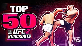 EA SPORTS UFC 2 - TOP 50 UFC 2 KNOCKOUTS - Community KO Video ep. 13