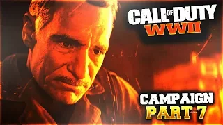 Call of Duty WW2 Gameplay Walkthrough Part #7 - DEATH FACTORY  (COD WW2 Campaign)