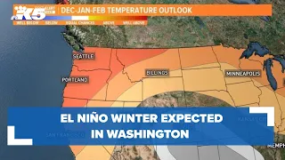 NOAA winter forecast 2023-24: El Nino expected in Washington