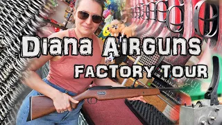 Diana Airguns FACTORY TOUR!! - Pellet Gun & Air Rifle Manufacturing - German Sport Guns/GSG Firearms