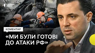 Голова «Укренерго» назвав збитки української енергосистеми через масовані удари Росії