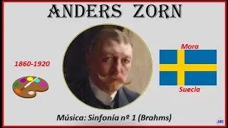Zorn, Anders (1860-1920) Mora (Suecia) Música: Sinfonía nº 1 (Brahms)