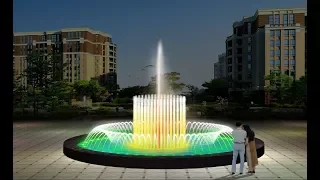 Music Fountain Animation Design