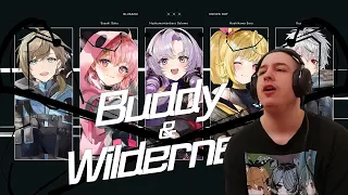 『Buddy＆Wilderness』Music Video（叶、葛葉、笹木咲、壱百満天原サロメ、星川サラ）にじさんじ Nijisanji Reaction