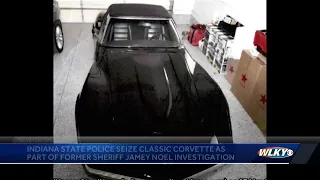 ISP seizes classic Corvette from former Clark County Sheriff Jamey Noel