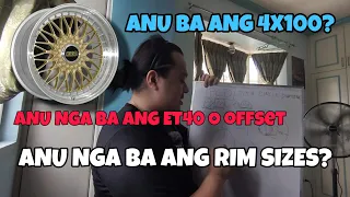 Anu nga ba ang sukat ng mags? | Wheel Specs | Lapad ng Mags | Laki ng Mags | Butas ng Mags?