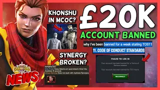 $25,000 Account Banned for Breach's | Khonshu in MCOC by Nick Coss | Synergy Broken & Lots More[MCN]