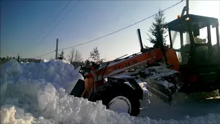 Автогрейдер ГС-14.20 (ПЛАВАЮЩИЙ РЕЖИМ) A motor grader (floating mode)