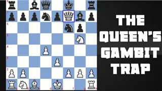 QUEEN'S GAMBIT TRAP | Chess Best Traps | SKYEchess