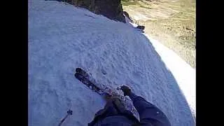 Skiing Whitetail Couloir July 2014