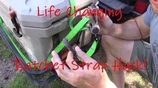 Life Changing Ratchet Strap Tie Down Hack!