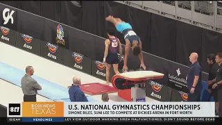 U.S. National Gymnastics Championship continues at Dickies Arena in Fort Worth