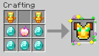 Minecraft UHC but you can craft CHESTPLATE of UNDYING...