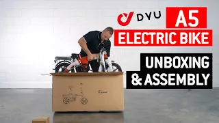 DYU A5 Smart Electric Bike Unboxing & Assembly