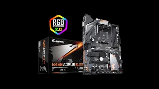 GIGABYTE B450 AORUS ELITE Motherboard Unboxing and Overview