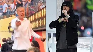 Justin Bieber Vibing To Eminem Lose Yourself On NFL Super Bowl Halftime Show