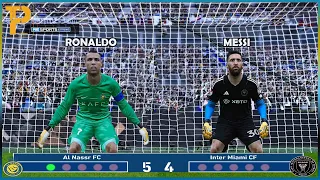 goalkeeper RONALDO vs goalkeeper MESSI | Penalty Shootout | PES Gameplay