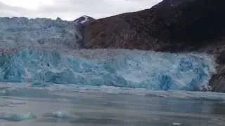 Tracy Arm, Alaska - Sawyer Glacier calving