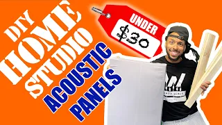 DIY Acoustic Panels- How to Make Cheap Acoustic Home Studio Panels