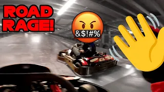 HE GOT MAD! Did he overreact? Road Rage at TeamSport Go Karting Sheffield