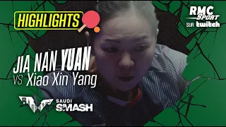 Résumé Saudi Smash : Jia Nan Yuan vs Xiao Xin Yang