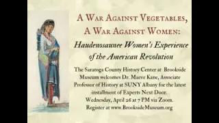 A War Against Vegetables, A War Against Women: Haudenosaunee Women and the American Revolution