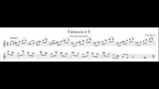 A. Bova, Fantasia n. 8, for alto recorder