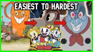 All Cuphead Bosses + DLC Ranked by Difficulty