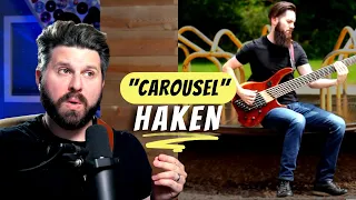 Bass Teacher REACTS to HAKEN - "Carousel" (Conner Green Bass Playthrough)